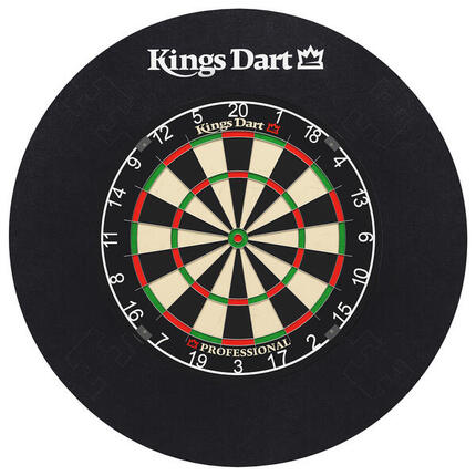 Dart-Set Profi Professional HD (Zahlenring Kunststoff) Schwarz Darts
