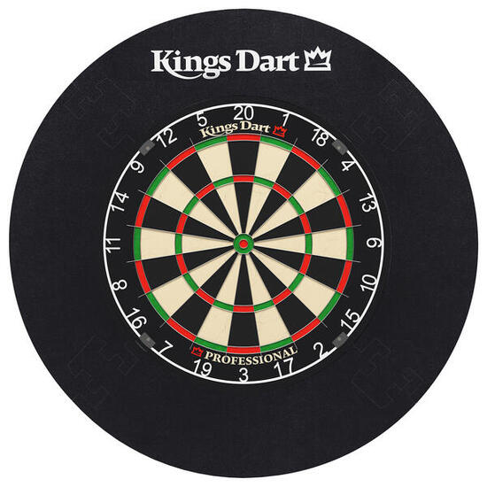 Dart-Set Profi Professional HD (Zahlenring Kunststoff) Schwarz Darts