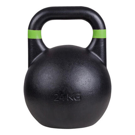 Kettlebell Competition 24 kg, Grün Gewichtheben Unisex Schwarz