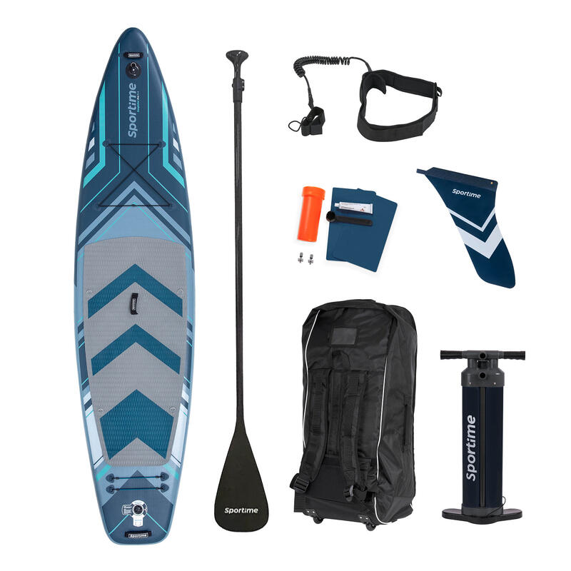Sportime Stand Up Paddling Board Seegleiter Pro Full-Carbon-Set, 114 Touring