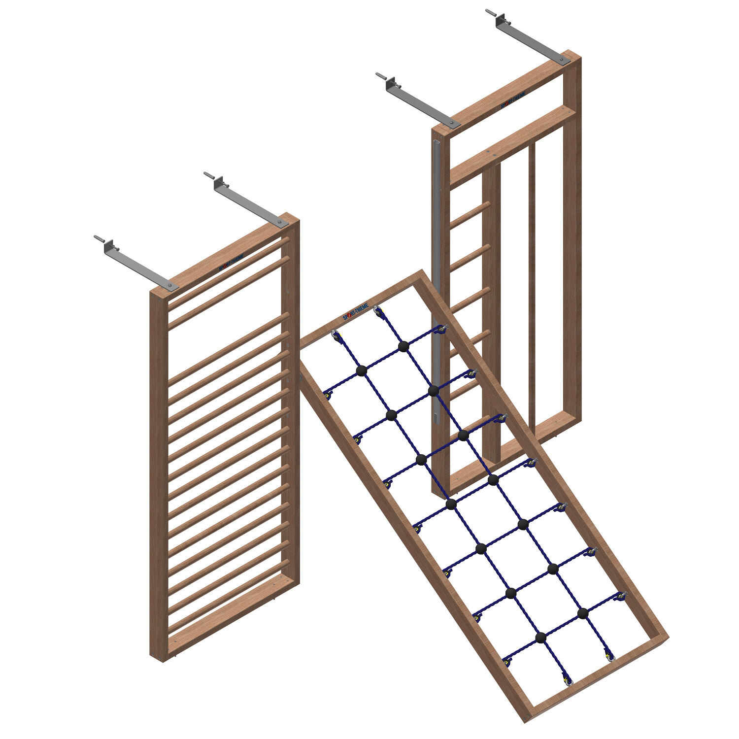 Sport-Thieme Modular gymnastic walls, Without fall protection mat