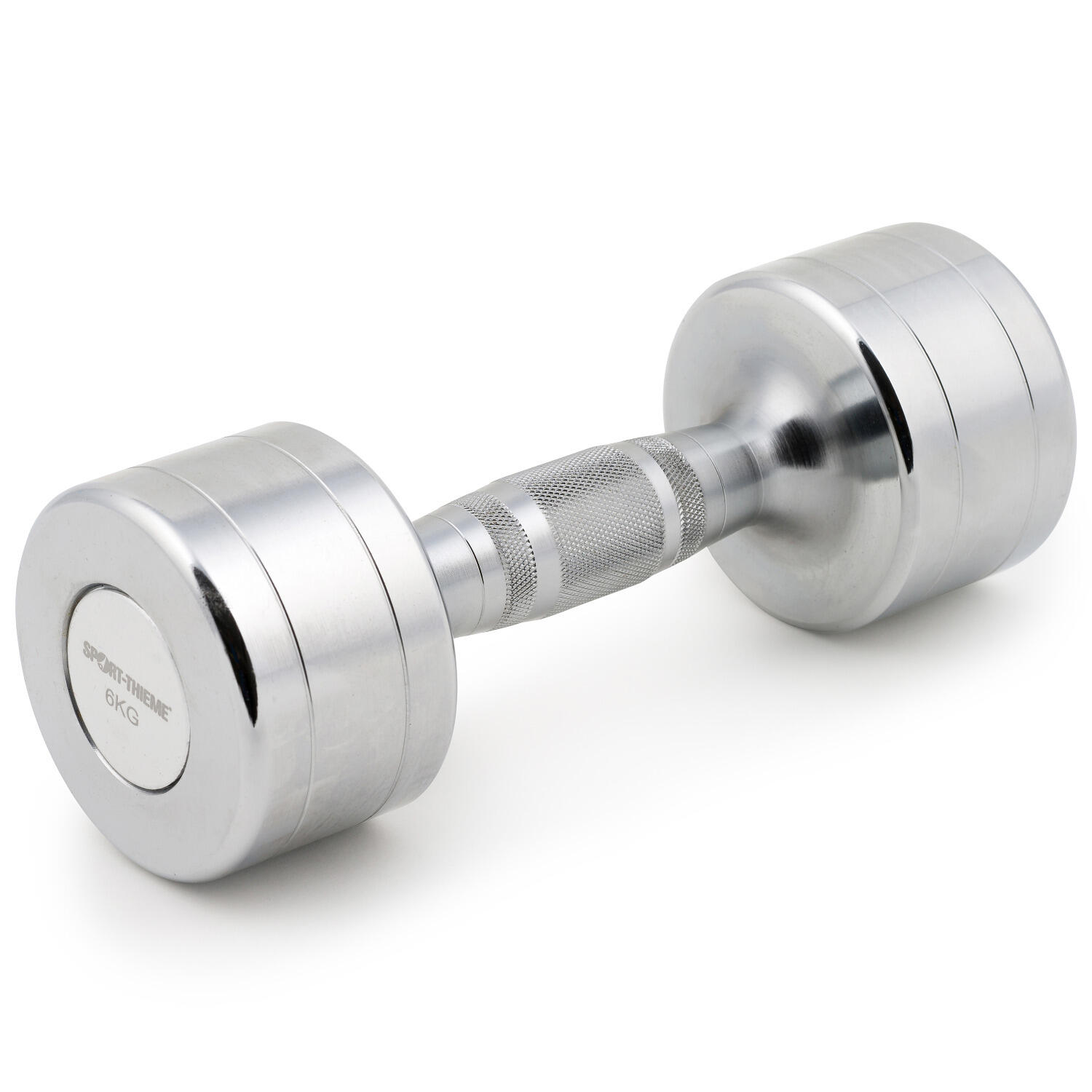 Manubrio compatto Chrome 6 kg Gewichtheben Unisex 1/3