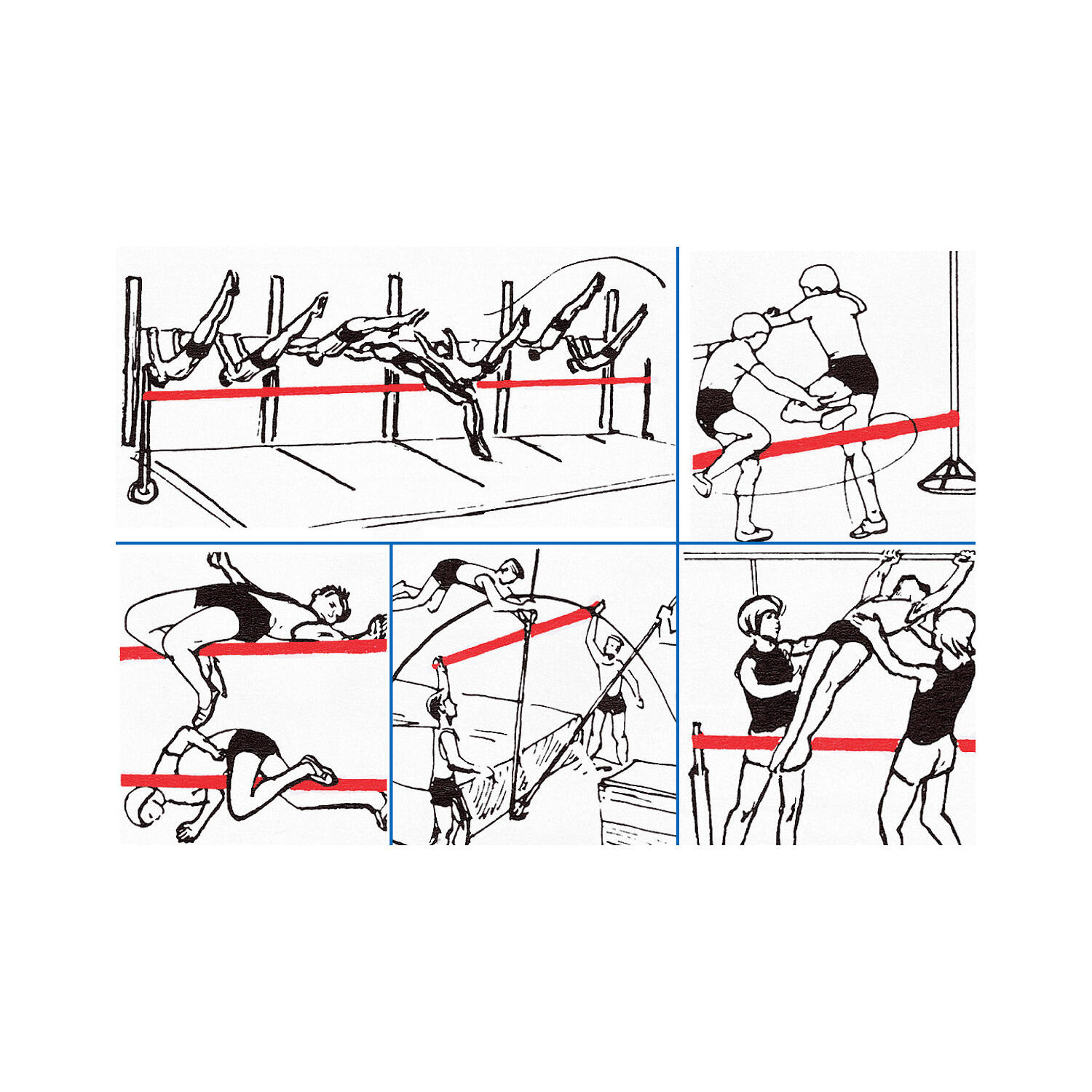 Widerstandsband Kurz, 2 m Fitness / Krafttraining Unisex 4/6