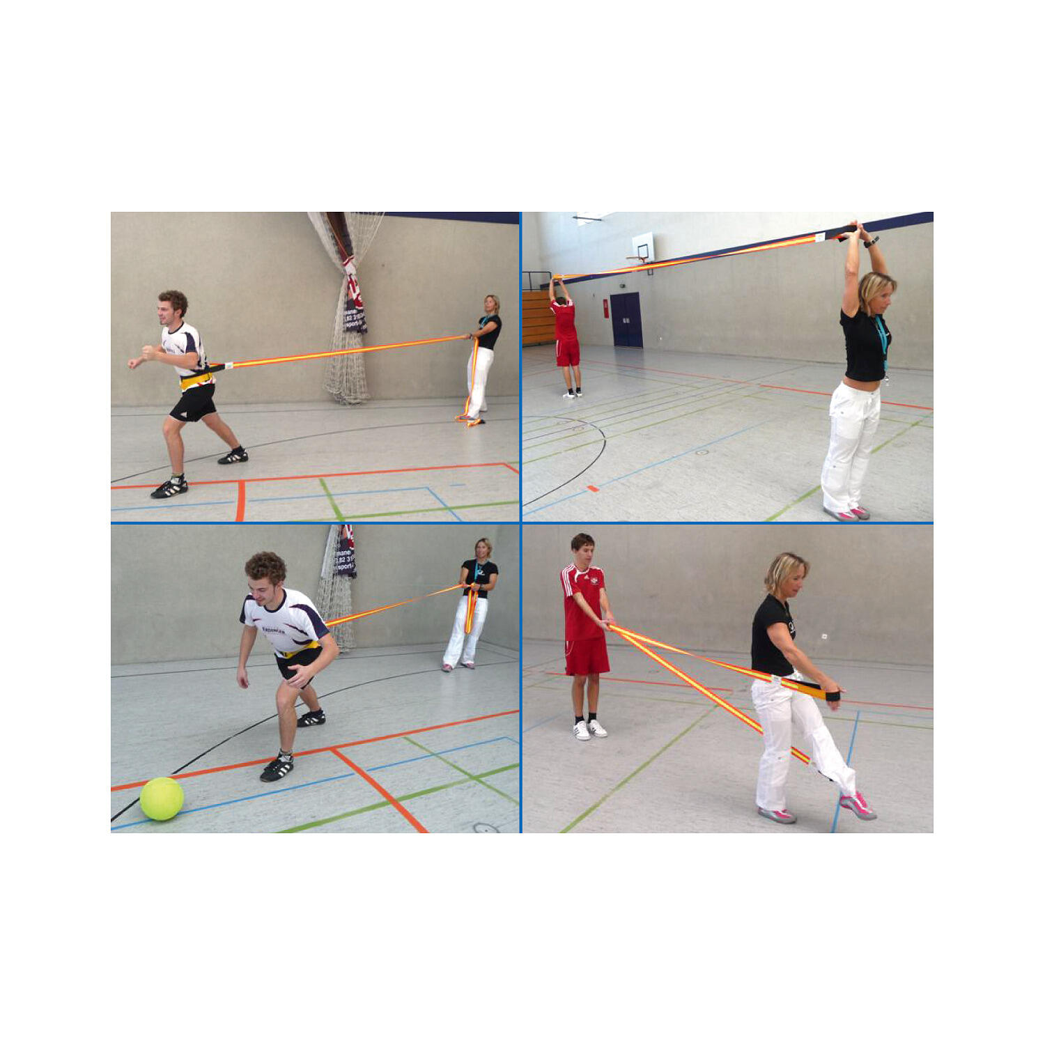 Widerstandsband Kurz, 2 m Fitness / Krafttraining Unisex 2/6
