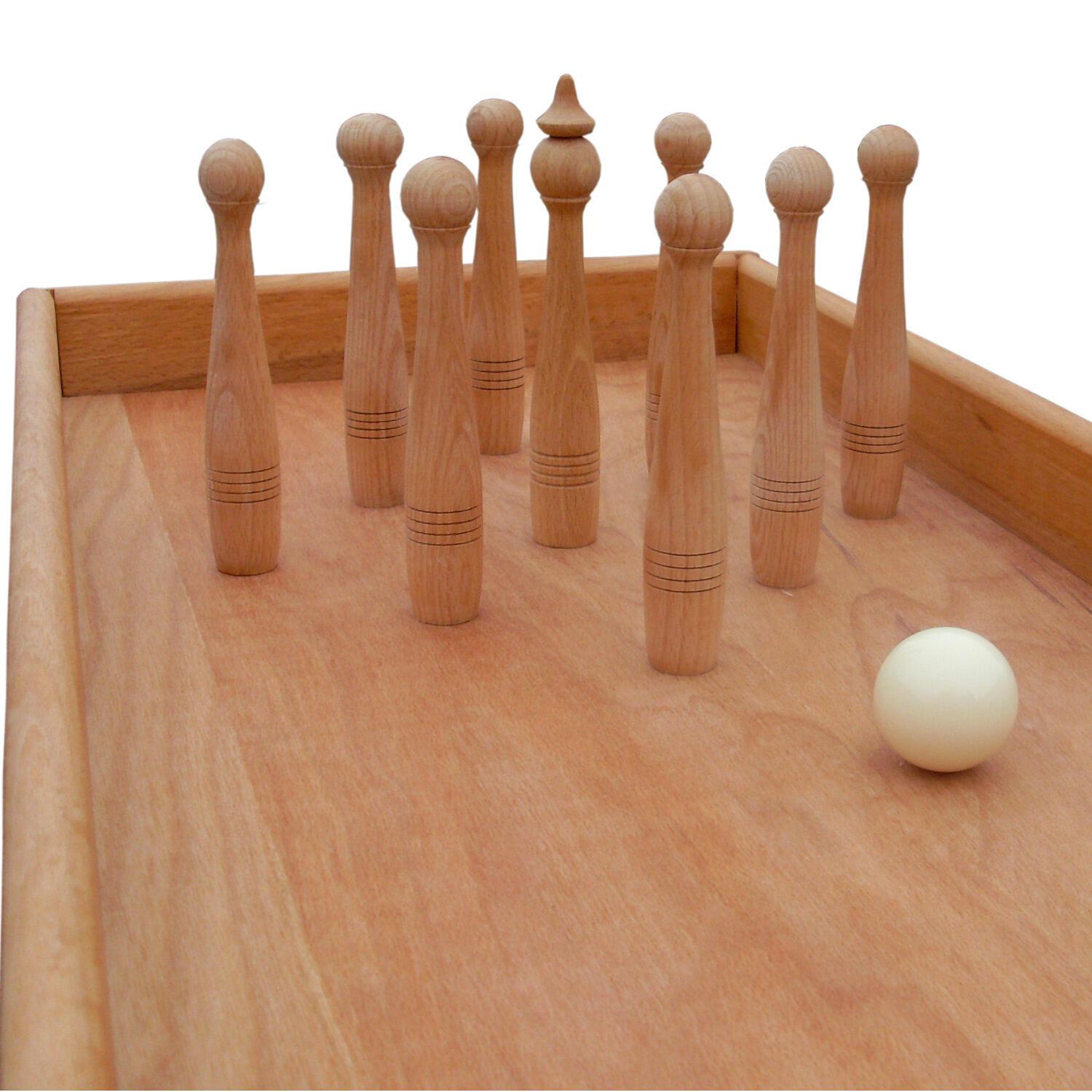 Tischspiel Kegelbahn Bowling Unisex 3/4