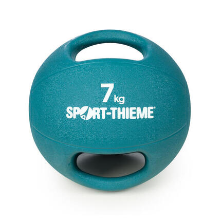 Medizinball Dual Grip 3 kg, Gelb Gymnastik Unisex Gelb