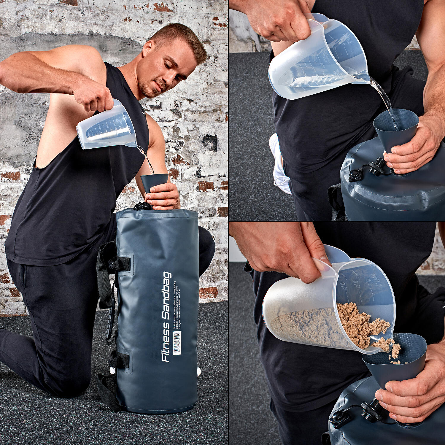 Weight Bag Fitness-Sandbag Bodybuilding Unisex 2/7