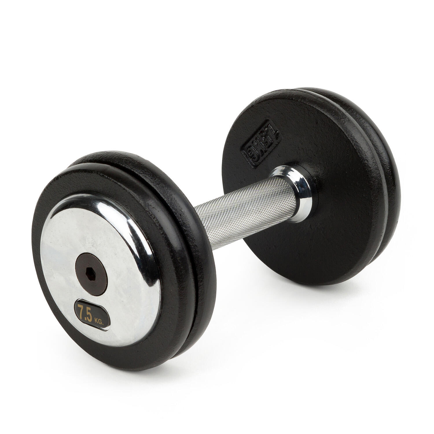 Manubrio compatto Acciaio 7,5 kg Gewichtheben Unisex 1/3