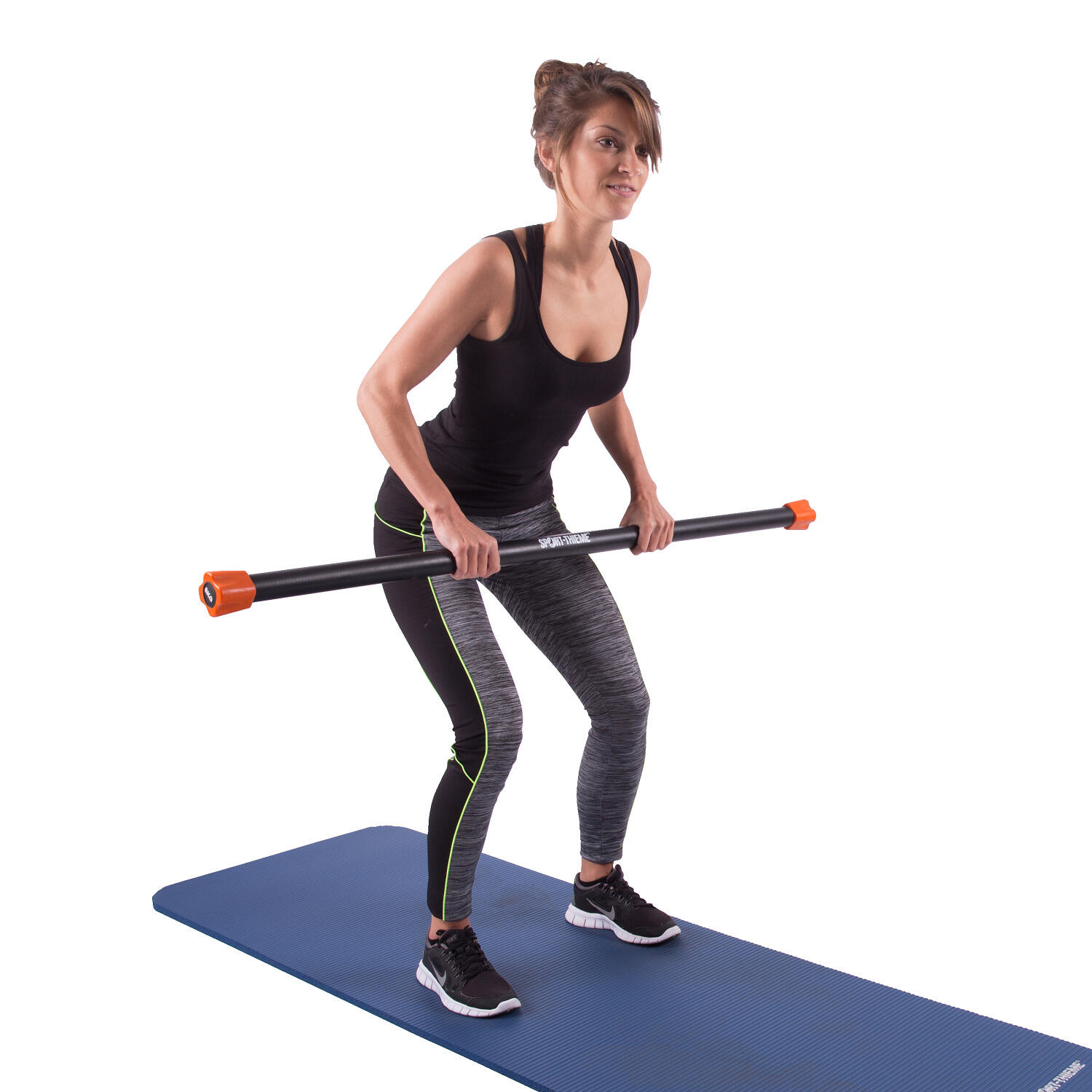 Gewichtsstab Steel 8 kg Orange Fitness / Krafttraining Unisex Orange 3/4
