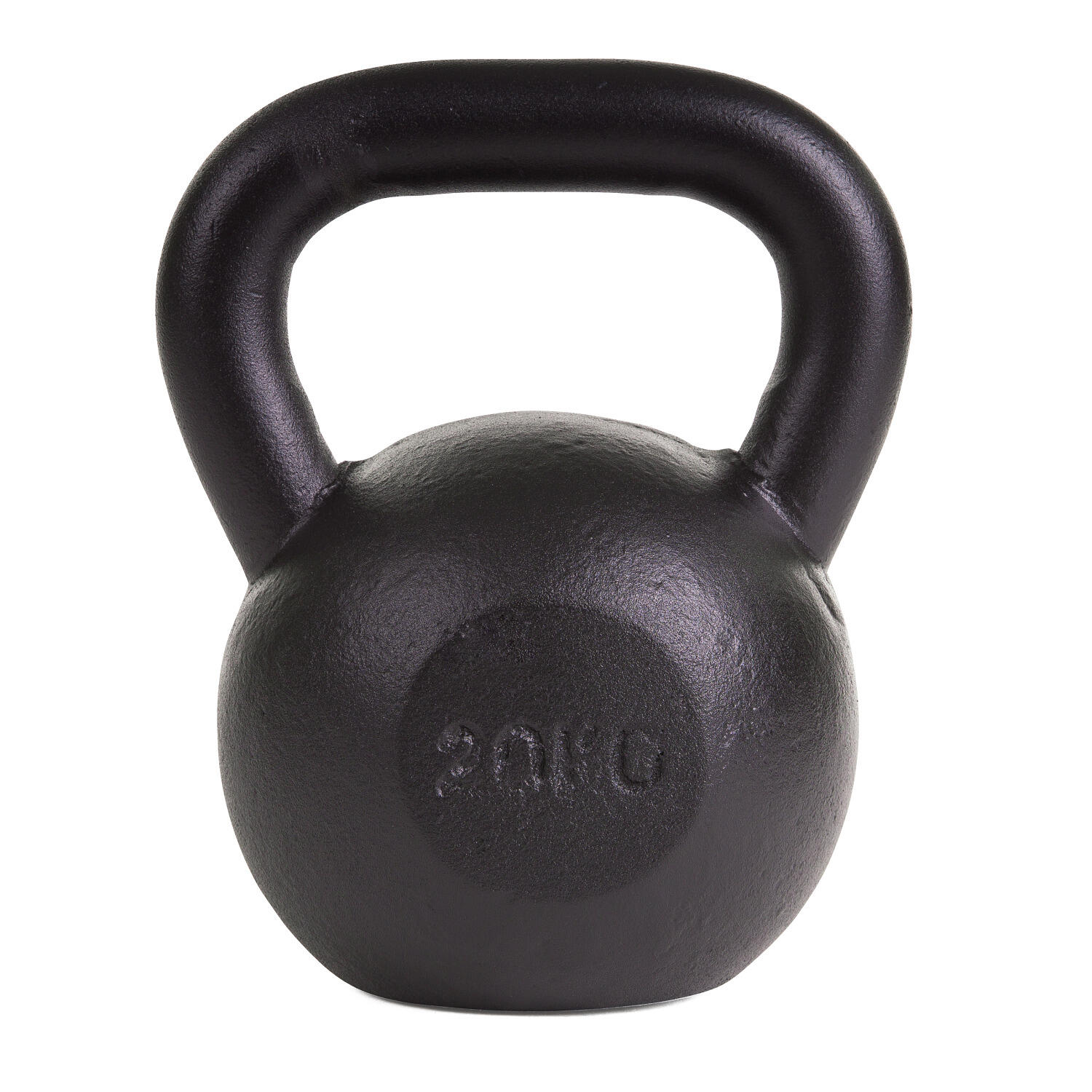 Kettlebell Powder Coated 20 kg Gewichtheben Unisex 1/3