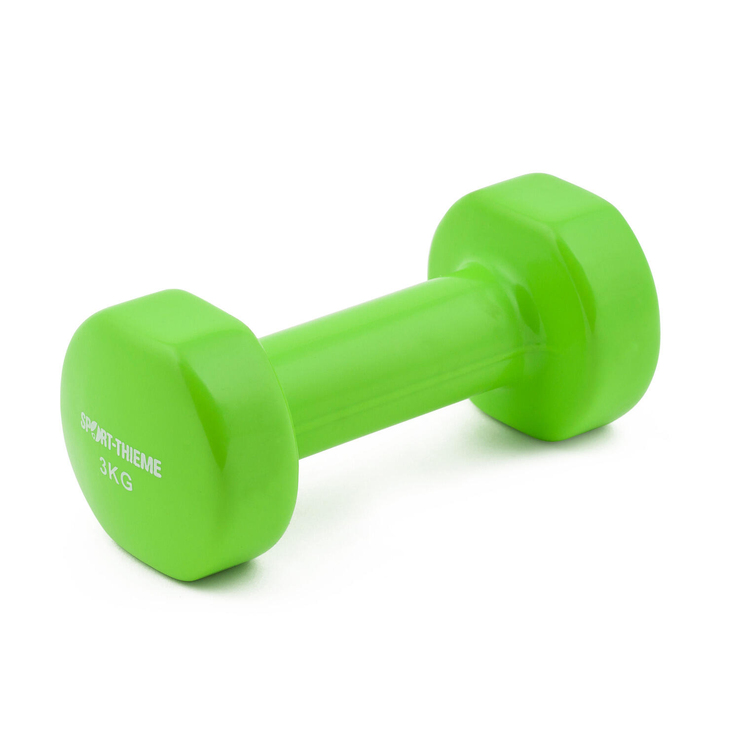 SPORT-THIEME Fausthantel Vinyl 3 kg Mint Gewichtheben Unisex Mint