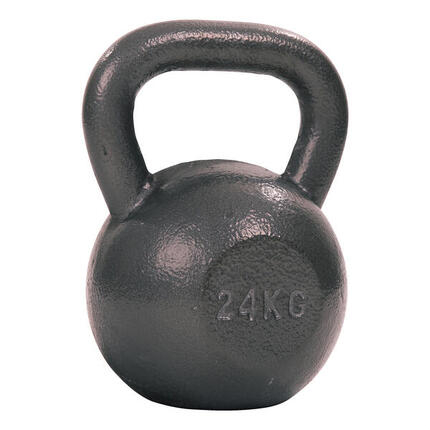 Kettlebell Hammerschlag, lackiert, Grau 10 kg Gewichtheben Unisex Grau