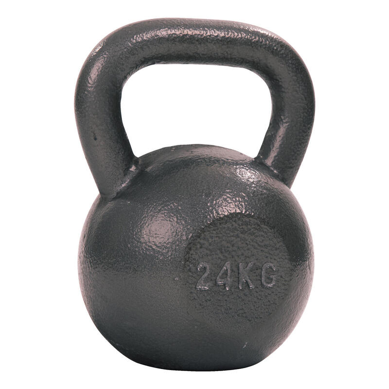 Sport-Thieme Kettlebell Hammerschlag, lackiert, Grau, 24 kg