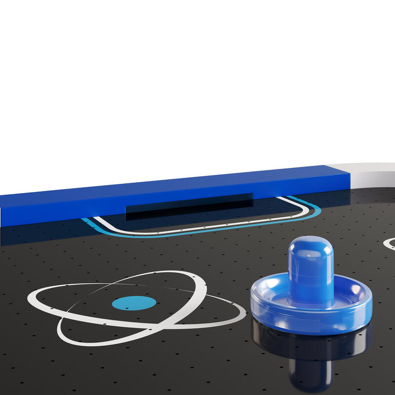 Sportime 6ft LED-Airhockey-Tisch, Ice Storm Dunkelblau