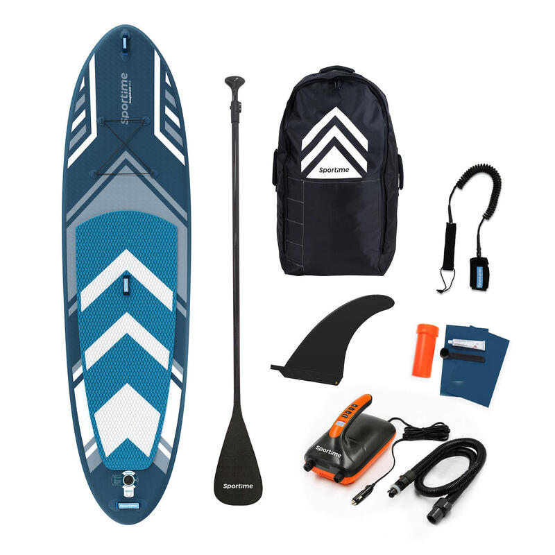 Sportime Stand up Paddling Board  Seegleiter Full-Carbon-Set, 126 T  Touring