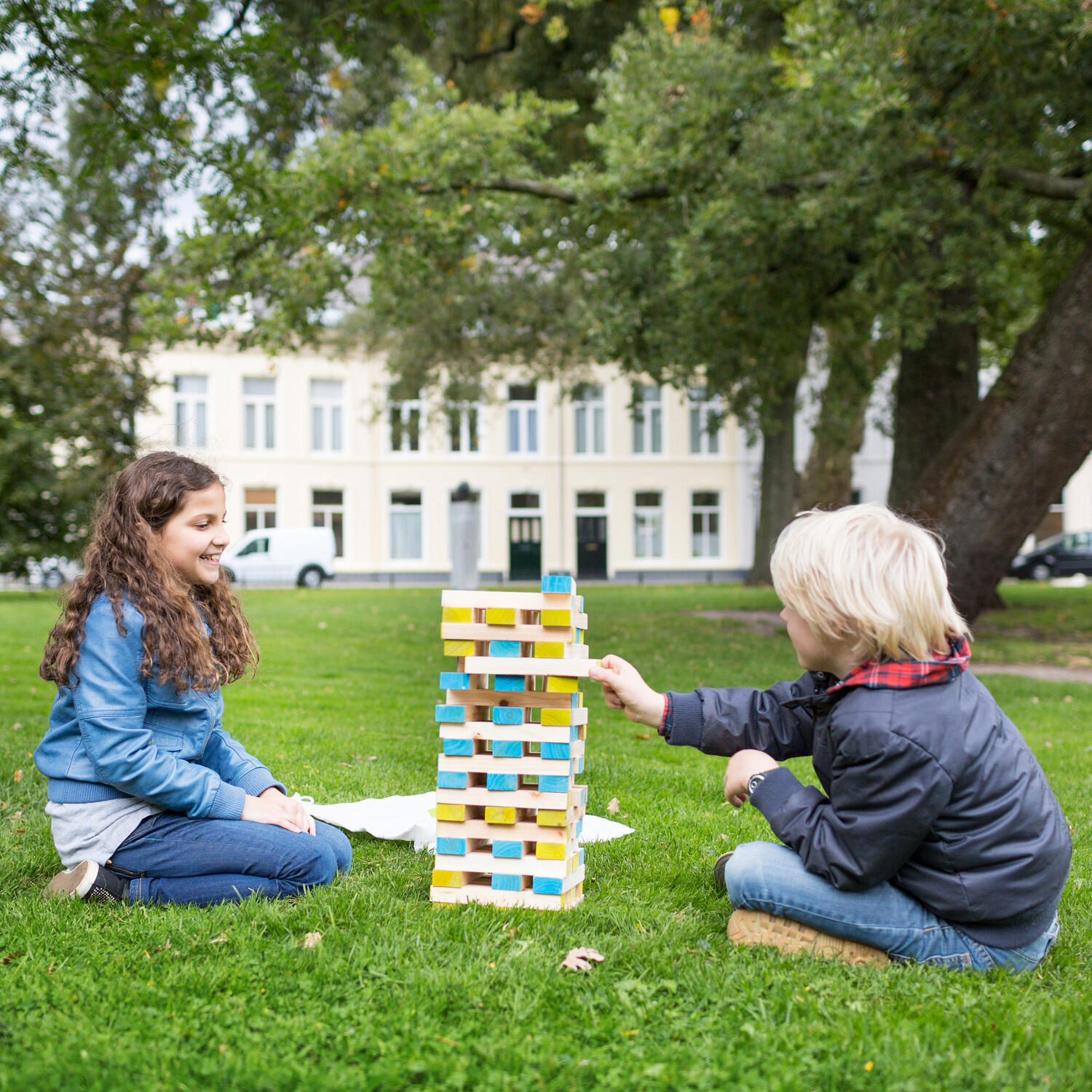 Blocs de construction - 60 blocs - jeu de précision et construction enfant 2/6