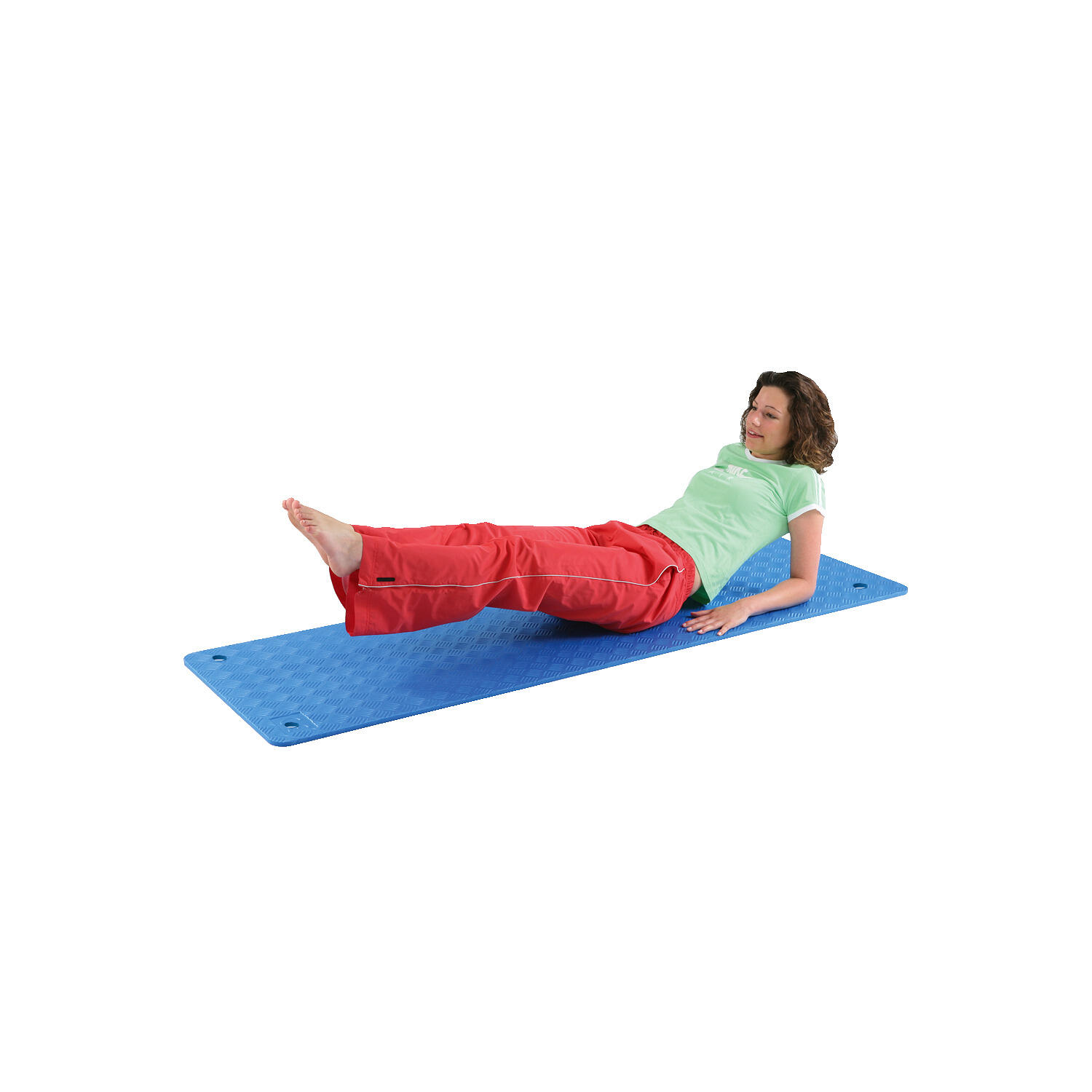Gymnastikmatte Medica Classic XL Gymnastik Unisex Blau 2/5