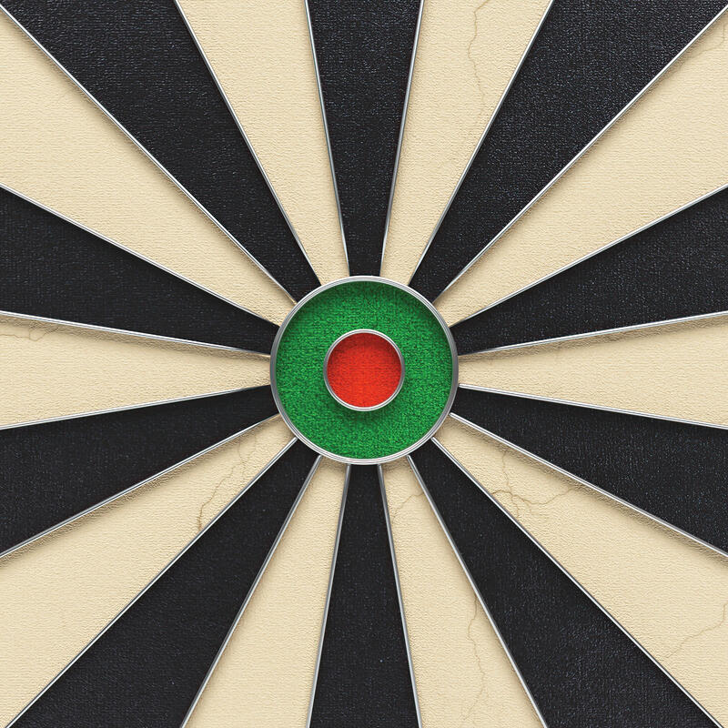 Kings Dart Sisal-Dartscheibe Professional HD