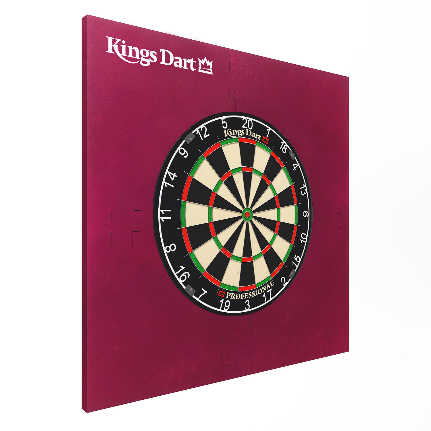 KINGS DART Bersaglio per Freccette Kings Dart Professional ø45 cm con Surround rosso