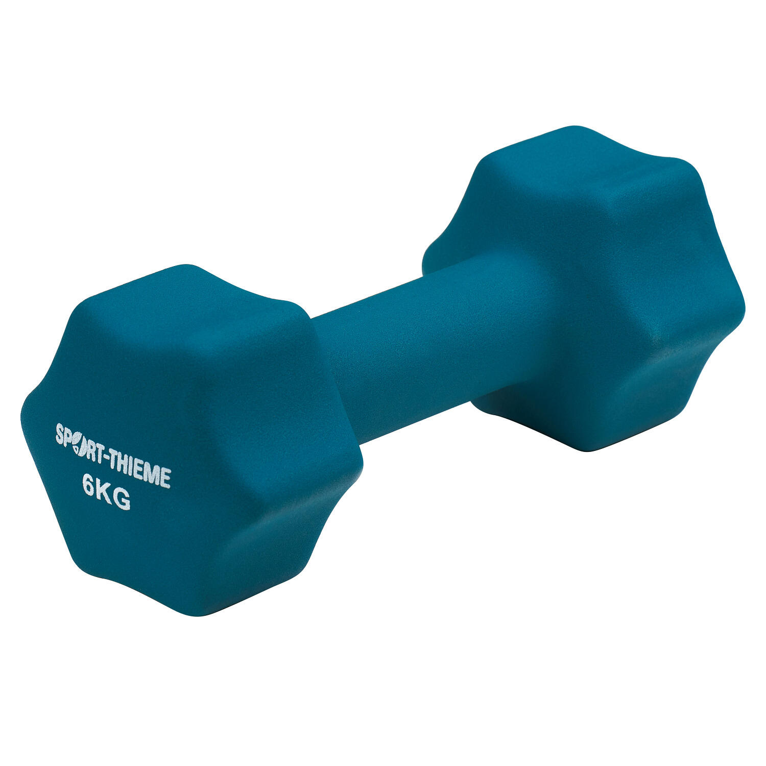 SPORT-THIEME Fausthantel Neopren Blau 6 kg Gewichtheben Unisex Blau
