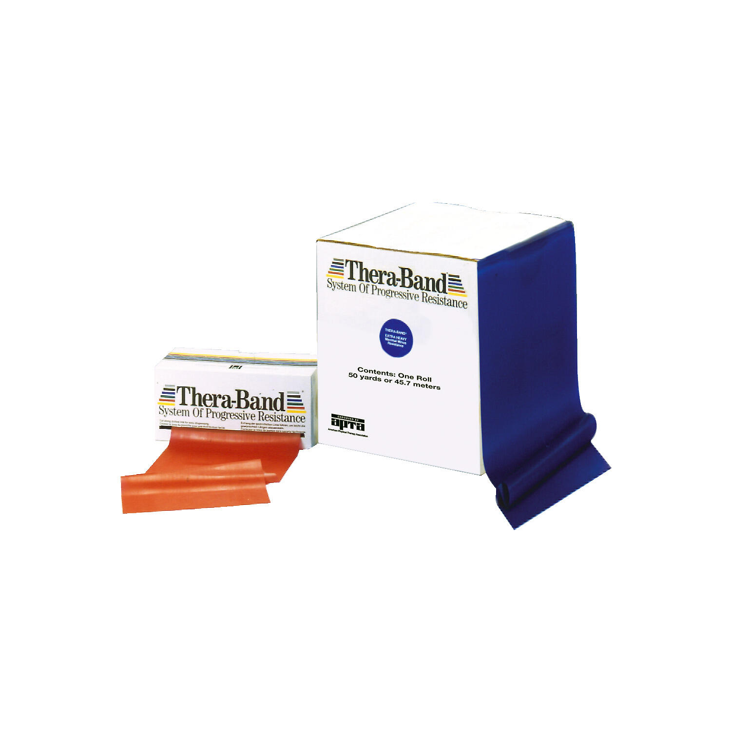 TheraBand Fitnessband auf Rolle, 45,5 m, Leicht 2/3