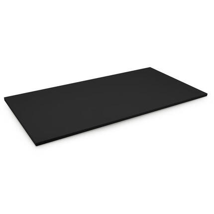 MMA-Kampfsportmatte Smooth Schwarz Yoga Unisex Schwarz