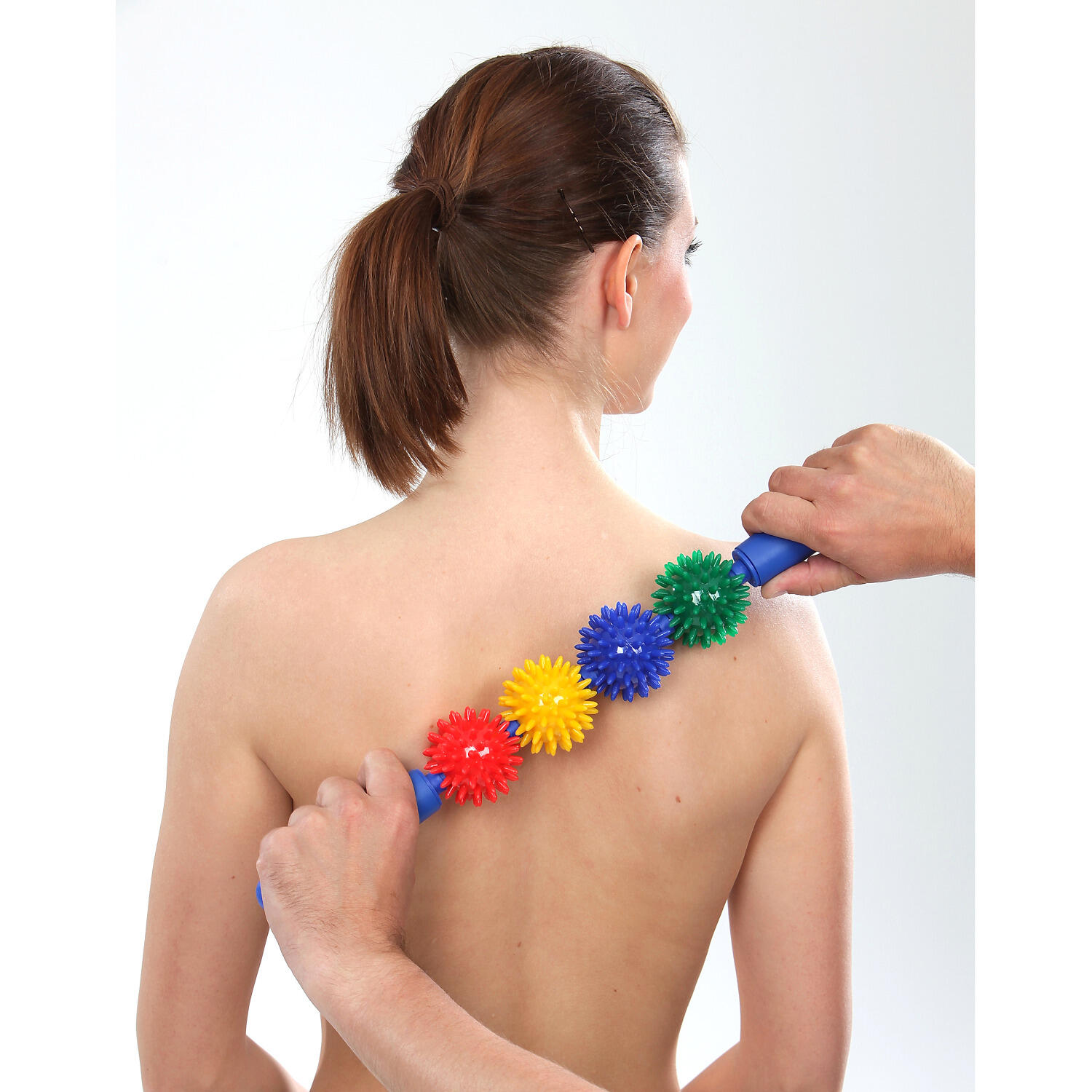 Massagestab Regenbogen Gesundheitssport Unisex Bunt 2/3
