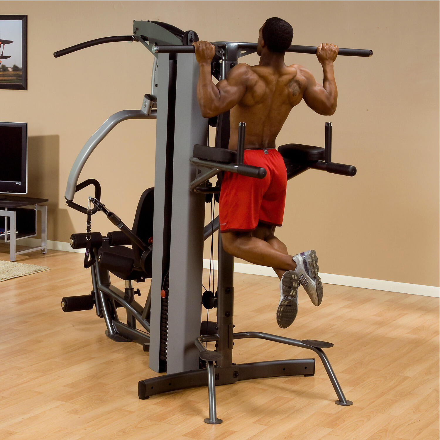 Beinheber und Dipstation Fitness / Krafttraining Unisex 2/3