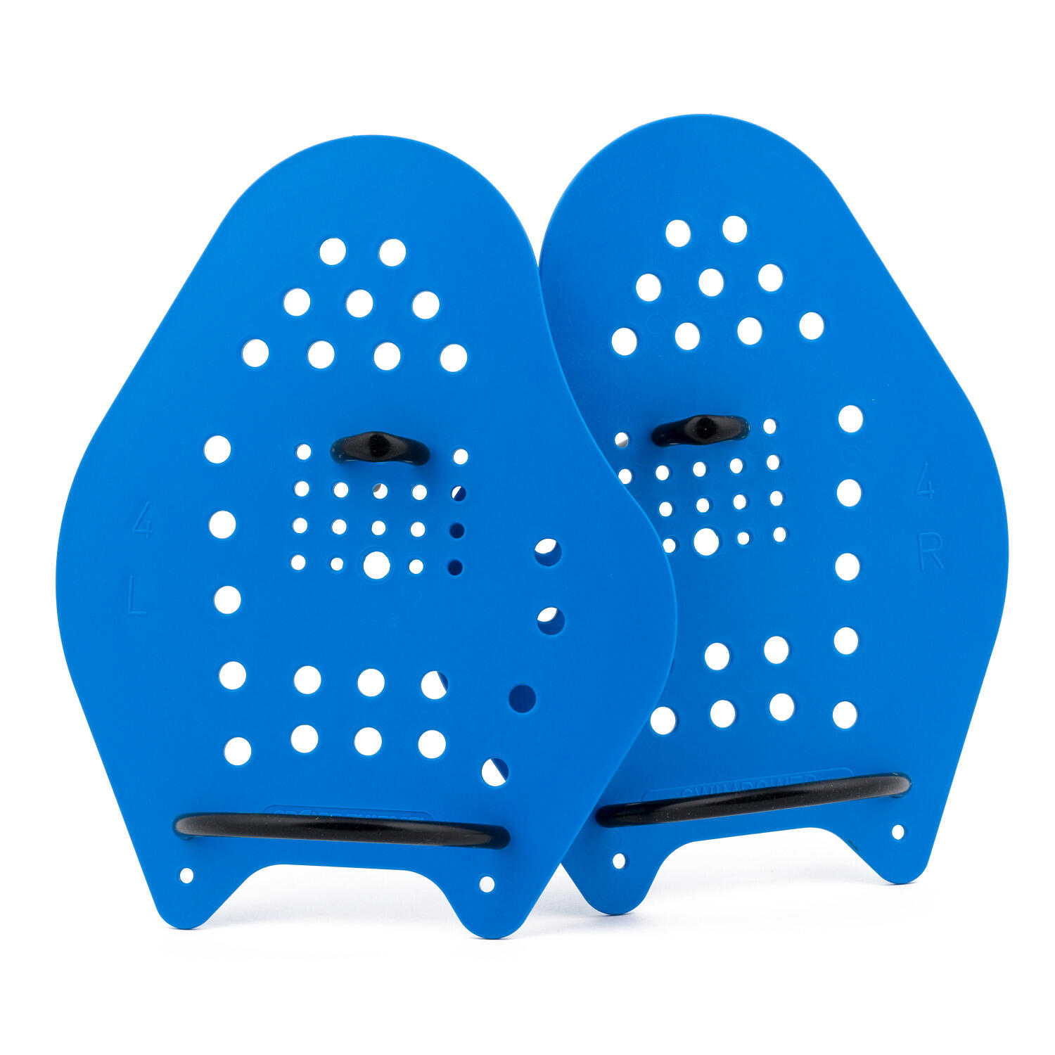 SPORT-THIEME Schwimmpaddles Swim-Power Größe XL, 24x20 cm, Blau Schwimmen Unisex Blau