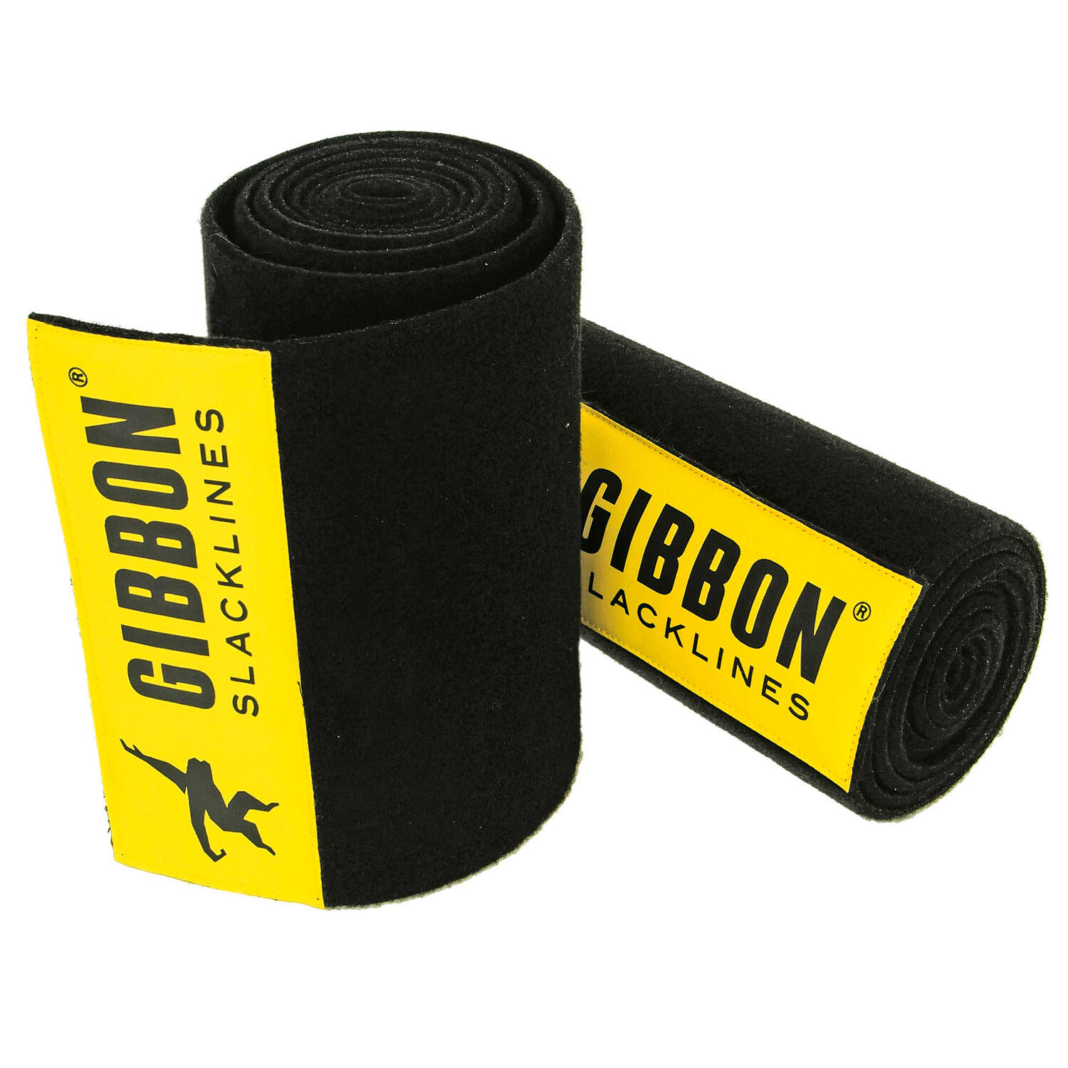Slackline FLOWLINE met boombescherming - Slacklining - Rood 5/8