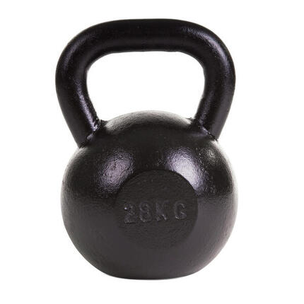 Kettlebell 10 kg Gewichtheben Unisex Schwarz