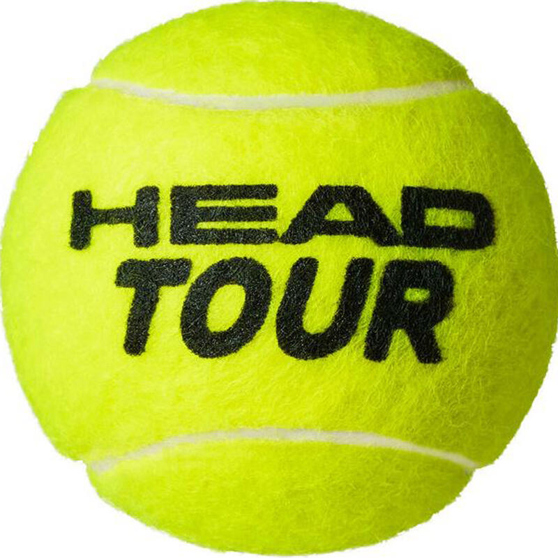 Tubo de 3 bolas de ténis Head Tour