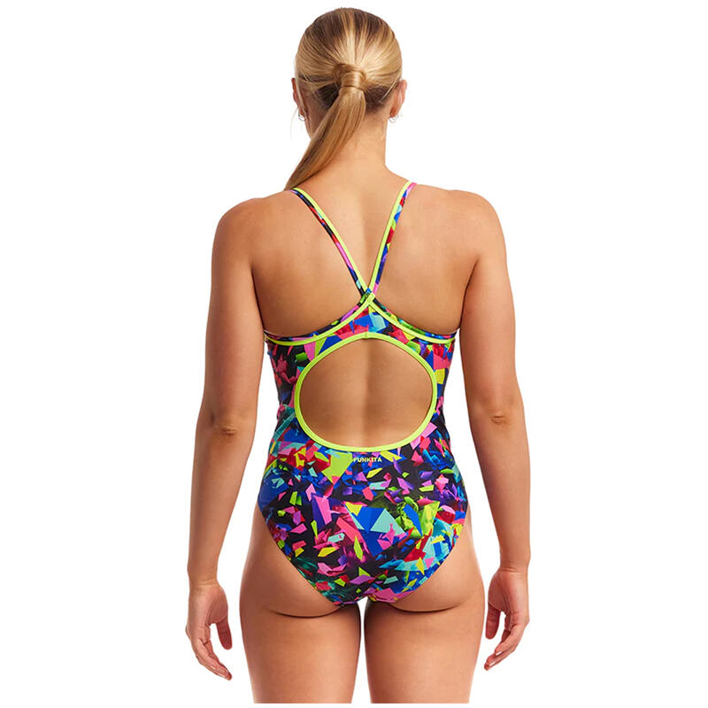 DESTROYER LADIES DIAMOND BACK ONE PIECE - MULTI COLOR