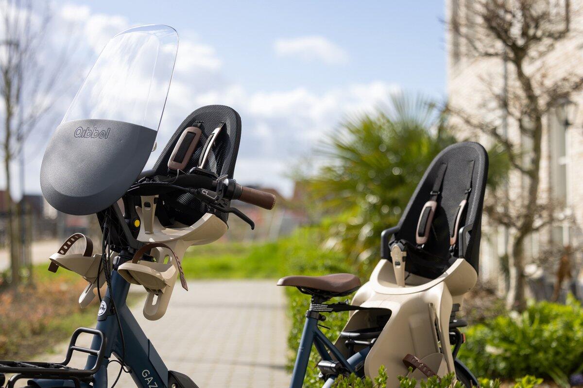 Seggiolino anteriore Qibbel Air Cappuccino Q862 per 9 mesi–3 anni. 4/5