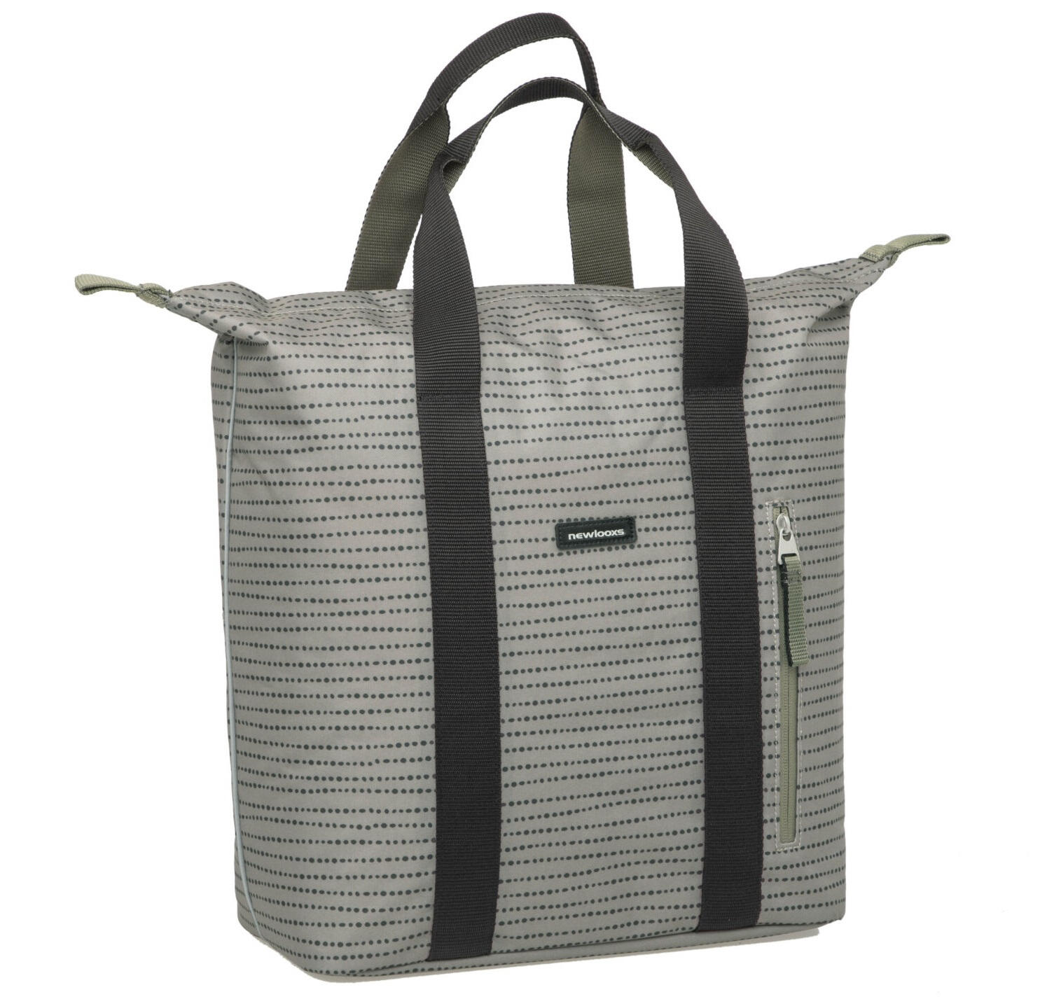 Borsa shopper per bicicletta Kota Nomi, grigio 6/6