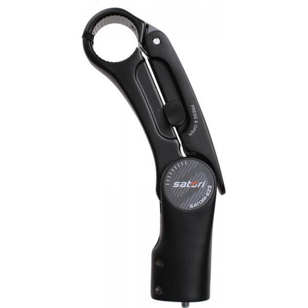 Marwi Satori EZ3 AHS Attacco Manubrio Regolabile 31,8 mm Nero Opaco 110 mm. 3/3