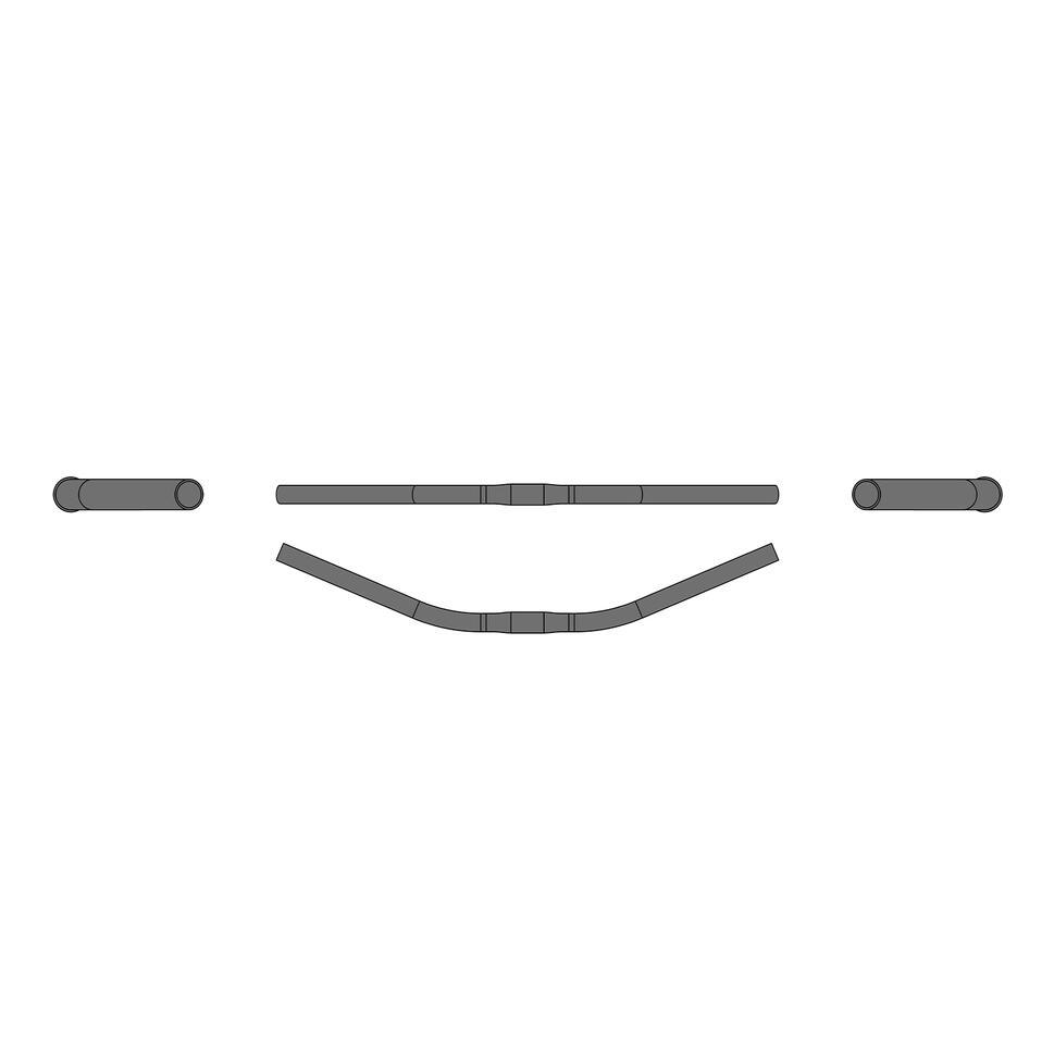 Kierownica Moon Cruiser 25,4X610 Mm