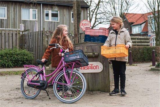 Skrzynia Rowerowa Z Recyklingu Helsinki 7 Litrów - Ciepły Róż