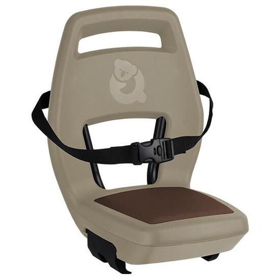 Seggiolino posteriore Qibbel Q293 6+ Junior con poggiapiedi cappuccino.