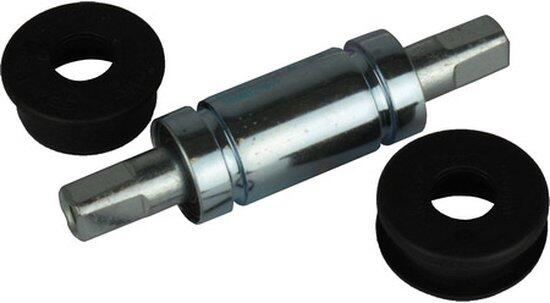 Tretlager Set 128 x 38 mm Presspassung JIS Silber 3/3