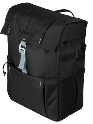 Enkele fietstas - black / light olive