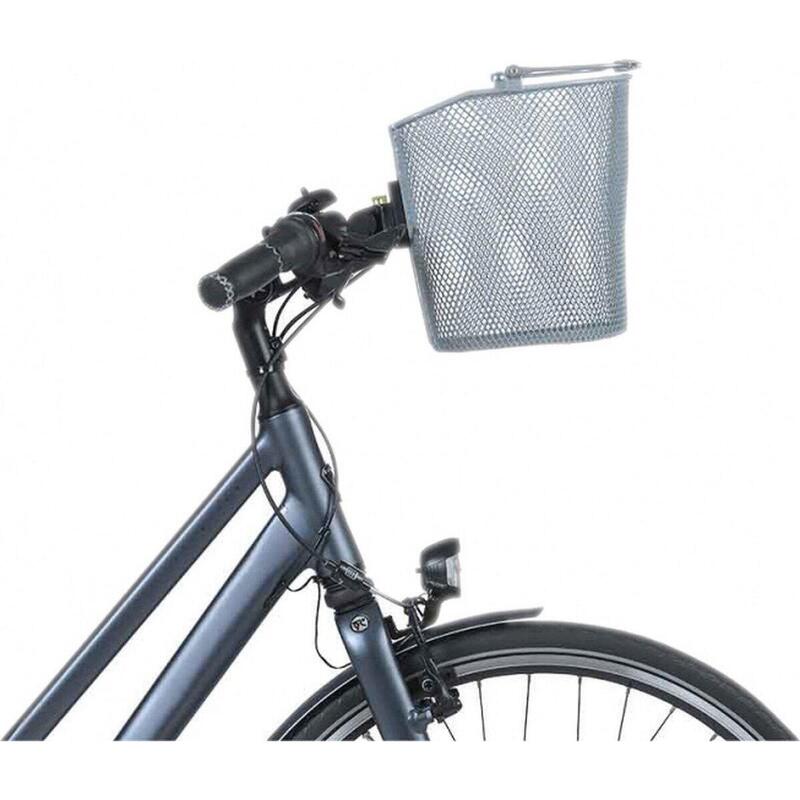 Kosz Rowerowy Bold Front Fm - Srebrny