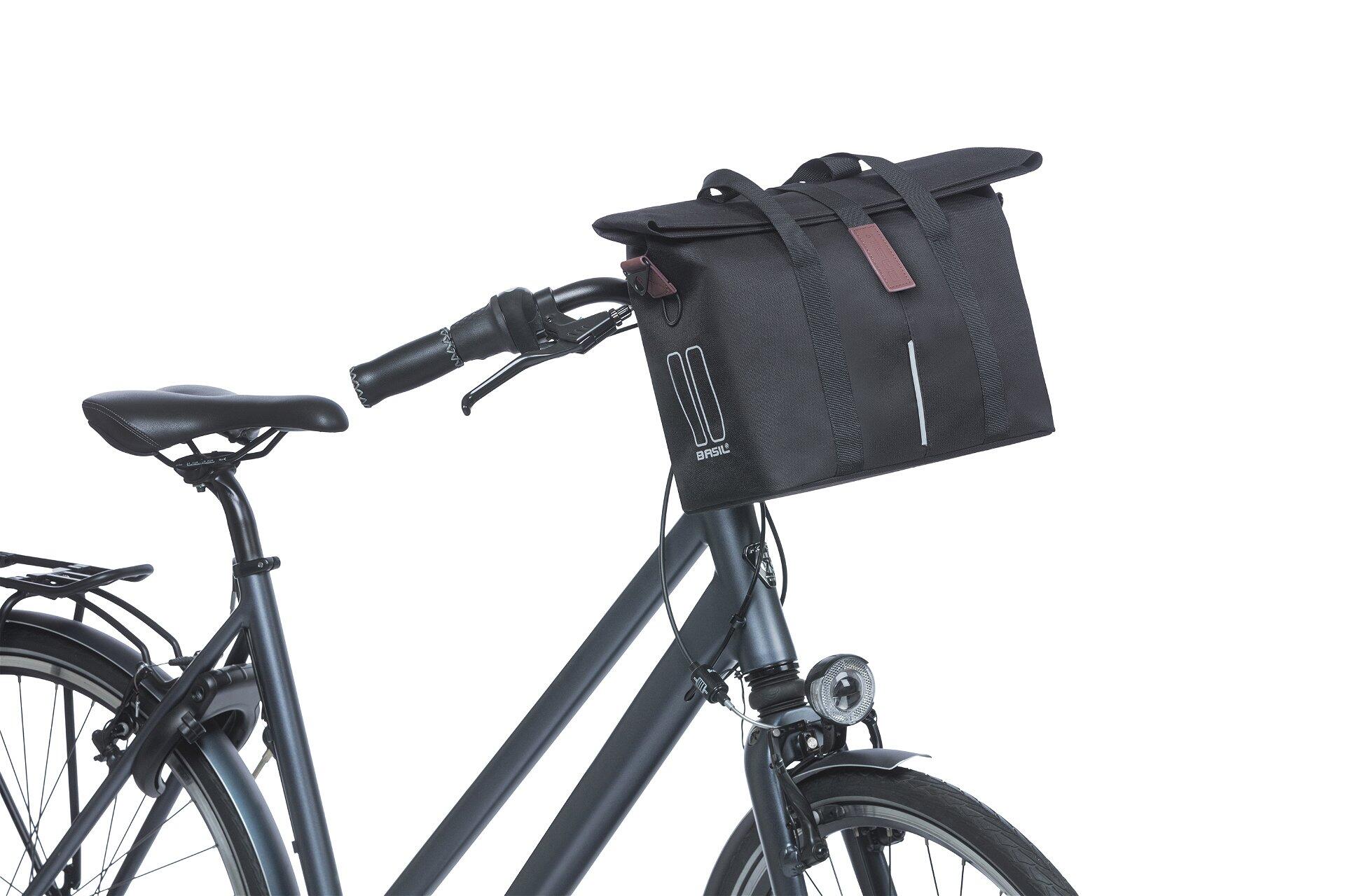 Borsetta per bici da città MIK-KF hook, nero 7/7