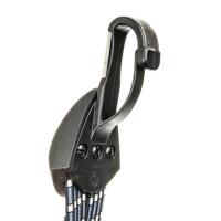 Classeur trio avec crochet inox - noir/blanc/gris (sur carte) 3/4