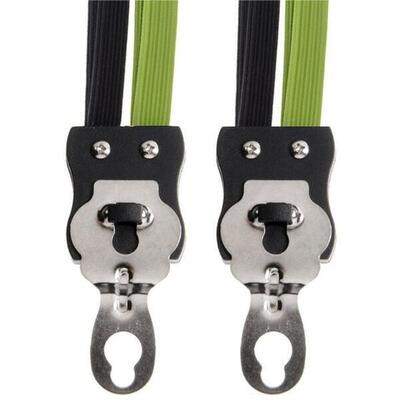 Szybkozamykacz Quattro Bardzo Mocny Z 4 Wiązaniami - Czarno-Zielony