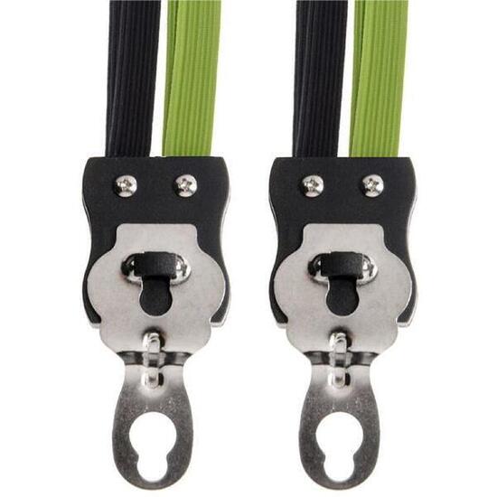 Szybkozamykacz Quattro Bardzo Mocny Z 4 Wiązaniami - Czarno-Zielony