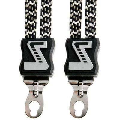 Szybkozamykacz Quattro Bardzo Mocny Z 4 Wiązaniami - Czarno-Biały