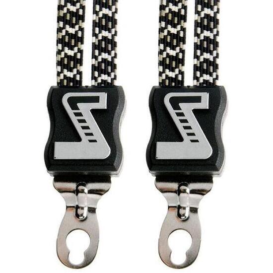 Szybkozamykacz Quattro Bardzo Mocny Z 4 Wiązaniami - Czarno-Biały