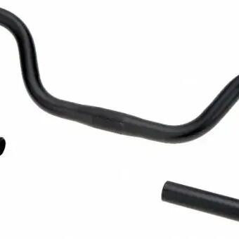 Butterfly Kalloy City/Trekking Handlebar — Aluminium 595 mm, Black.