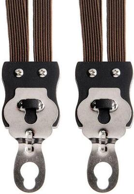 Simson Sgancio Rapido Trio con 3 fissaggi - Marrone.